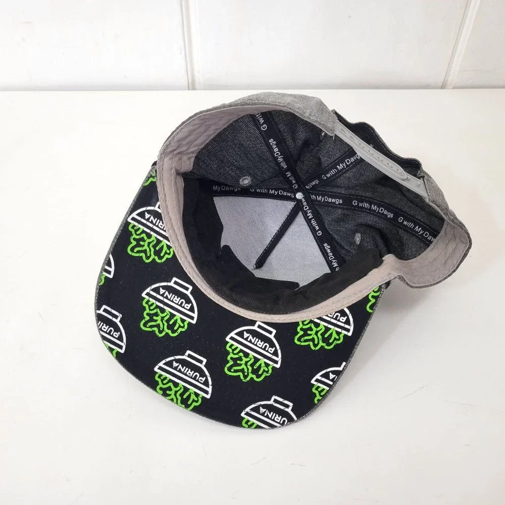 d. Hudson Designs Gray Snapback Cap NWT - Picture 4 of 8